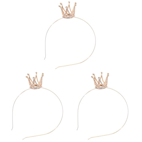 3 Unidades Tiaras De Faixa Para 1