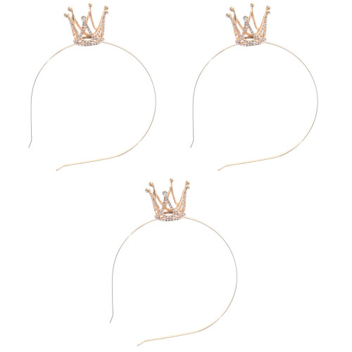 3 Unidades Tiaras De Faixa Para 2