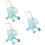 3Pcs De Miniatura Para Mini Brinquedo 9