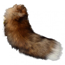 (Sun Fox Tail)Fluffy Sunny Fox Tail Keychain Handbag Accessory Key Chain Ring Hook Tassels For Key Purse Handbags Backpacks
