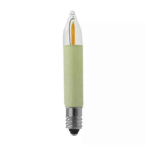 (A 20pcs)20pcs E10 Led Candle Lamp Small Socket Plug 8-55v 0.1-0.2w Length 65mm Replacement Lamp