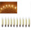 (A 20pcs)20pcs E10 Led Candle Lamp Small Socket Plug 8-55v 0.1-0.2w Length 65mm Replacement Lamp 2