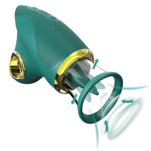 Women's Clitoral & Nipple Suction Toy 7 Tongue Licking & Vibration Modes, 5 Suction Intensities For Stimulation