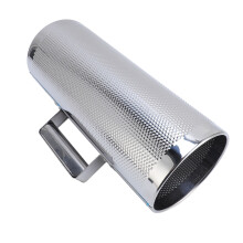 Edelstahl-Guiro-Instrument 32x13cm für Jazzband & Bühne