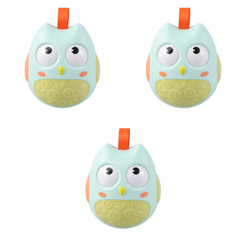3Pcs Adorable Owl For Car Seat Stroller -Poly Music 2