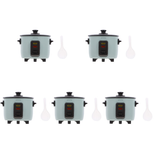 5 Unidades Miniaturas De Plástico Para Casas De Bonecas 1