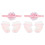 2 Sets Baby Spitzensöckchen Kleidung Dekorative Söckchen 3
