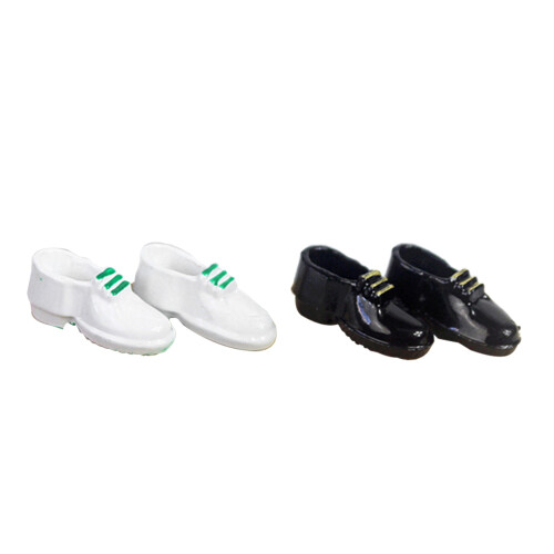 6Paare Schuhe Aus Robustem Material Bunt
