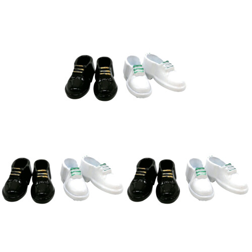 6Paare Schuhe Aus Robustem Material Bunt 2