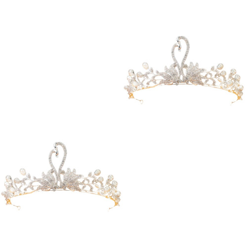 2Stk. Hochzeitsfeier Krone Kopfschmuck Für Kinder 2