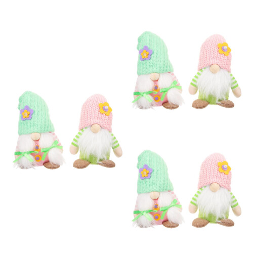 6 Plüsch Gnome Puppe Niedlicher Elf 1