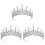 3 Teiliges Tiara Krone Kopfschmuck 4