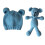 3Stück Baby Mützen Gestrickte Hüte 2