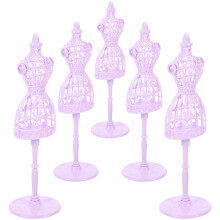 25 Mini Puppen Kleiderständer Mannequin Für Puppenkleidung