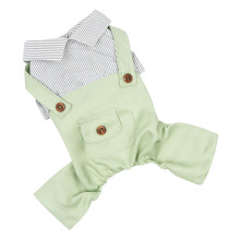 4Stück Welpen Overalls Kätzchen Kleidung Frühjahrsgewand