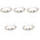 5 Stirnband Perlenkronen Haarschmuck 5
