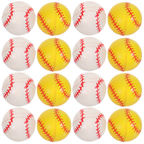 60 Stuks Bounce Ball Baseball Patroon Springende 1