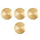4 Servierplatten Aus 9