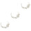3Stk Hochzeit Haarreif Tiara 5