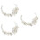 3Stk Hochzeit Haarreif Tiara 7
