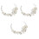 3Stk Hochzeit Haarreif Tiara 3