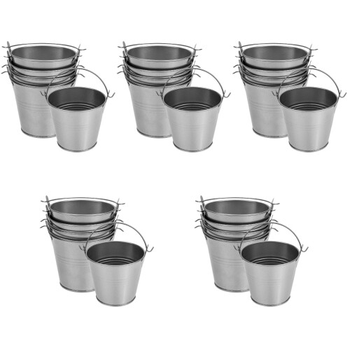 25 Eisen Blumenkübel Für 2