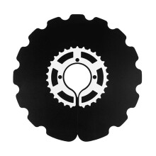 Mountain Bike Washer Covers Bicycle And Motorcycle Washing Disc Brake Cleaning Protection, Universal Fit, Black