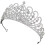 4Stück Braut Strasskronen -Haaraccessoire 1