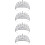4Stück Braut Strasskronen -Haaraccessoire 10
