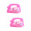2 Stuks Plastic Mini Strijkijzer Pretend Play Speelgoed 11