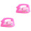 2 Stuks Plastic Mini Strijkijzer Pretend Play Speelgoed 7