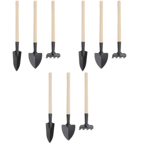 3 Conjuntos De Ferramentas Mini Para Jardinagem Casa E Exterior 2