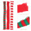 60 Pcs Knitted Mini Scarves Christmas Theme Decor 8