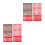 60 Pcs Knitted Mini Scarves Christmas Theme Decor 10