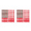 60 Pcs Knitted Mini Scarves Christmas Theme Decor 11