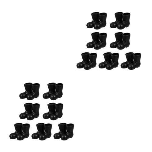 14 Pares De Botas Miniatura Noel Para 2