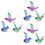 9 Pcs Pulling String Cartoon Animal Toys For Kids Educational Play 6