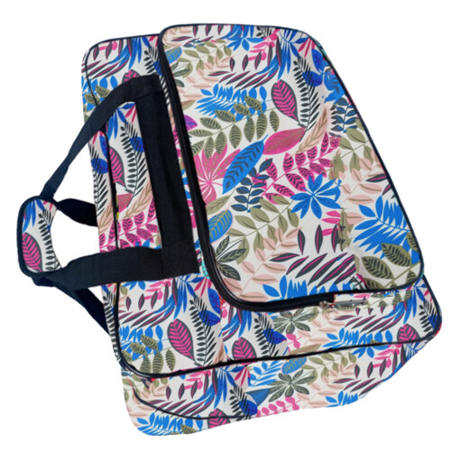 Multipurpose Sewing Machine Bag Spacious Sturdy-Milky White