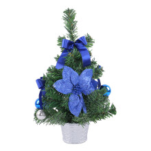 Potted Plant Christmas Tree for Festival Home Table-Blue
