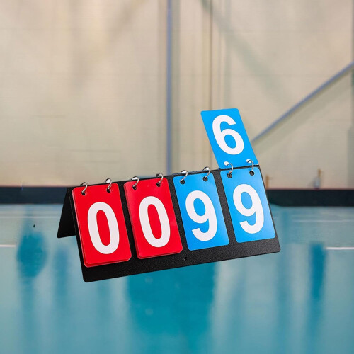 Portable 4Digit Baseball Scoreboard For Field Use Lightweight Compact 2