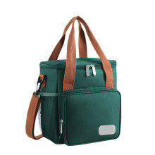 Lunch-Halter für Frauen, isolierte, wasserdichte Tasche,-Grün
