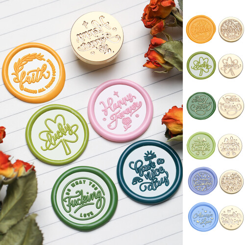 Vintage Embossed Stamp Head for Wedding Invitations-XYW21 1