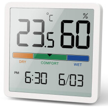 Home Climate Companion, digitale thermometer en hygrometer met hoge nauwkeurigheid die het comfort in huis meet, en die zorgt voor een optimaal