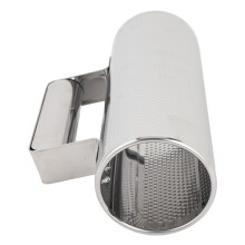 Metallisches Guiro Rassel Percussion-Instrument 21x7.3cm für Bühne