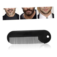 Men Beard Grooming Kit Zinc Alloy Comb Detangling Portable Travel Size Compact Manscape Hair Tool
