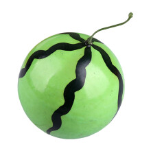 Réplique de pastèque en mousse réaliste,-une petite pastèque