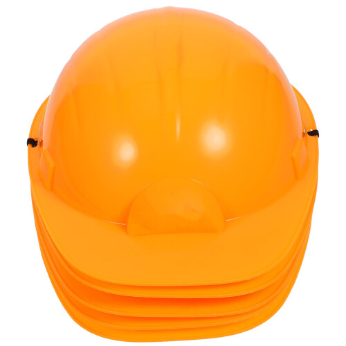 10 Pcs Simulation Construction Hats Kids Plastic Party Supplies 1