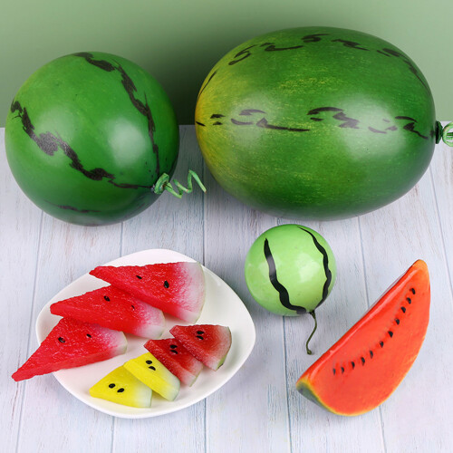 Realistic Foam Watermelon Replicas-big round watermelon 2