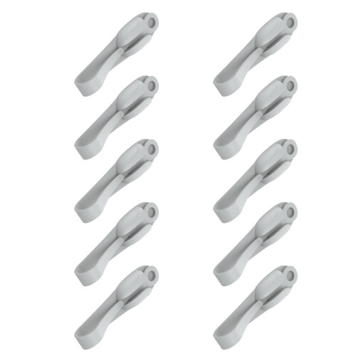 10 Pack Sturdy Silicone Materials Kitchen Supplies Bobbin-Gray