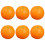 Pack of 6 Realistic Fruits Models Artificial Fruit-orange 1